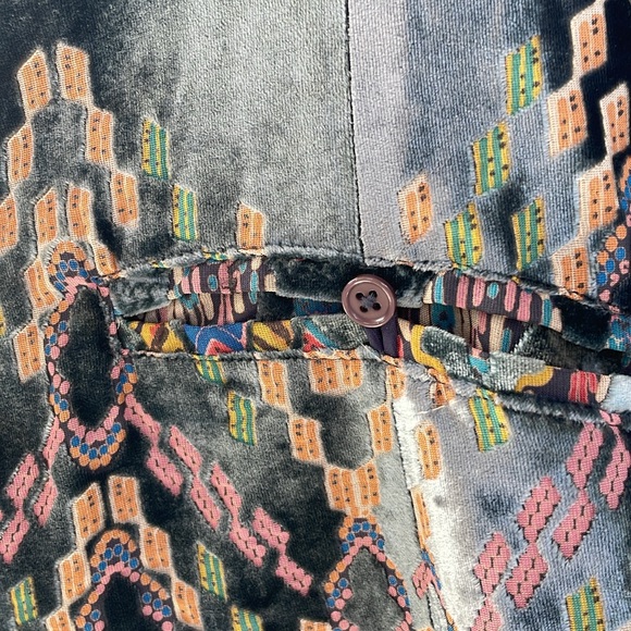 Johnny Was | Alika Velvet Silk Blazer - Picture 10 of 11